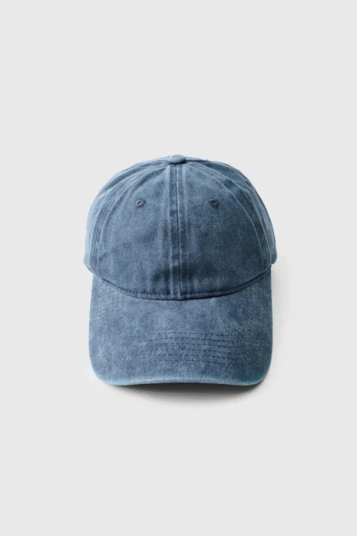 Washed Navy Cap