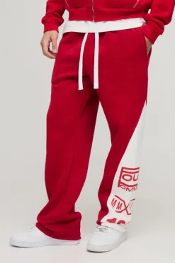 Wide Leg High Gusset Star Jogger
