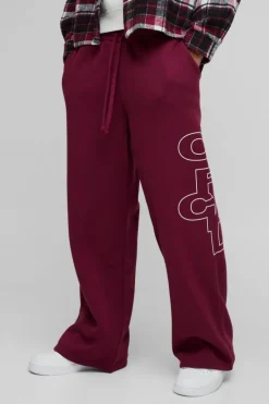 Wide Leg Official Outline Jogger