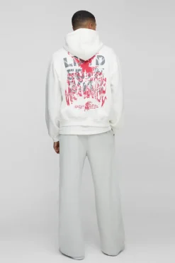 Wide Leg Star Printed Jogger