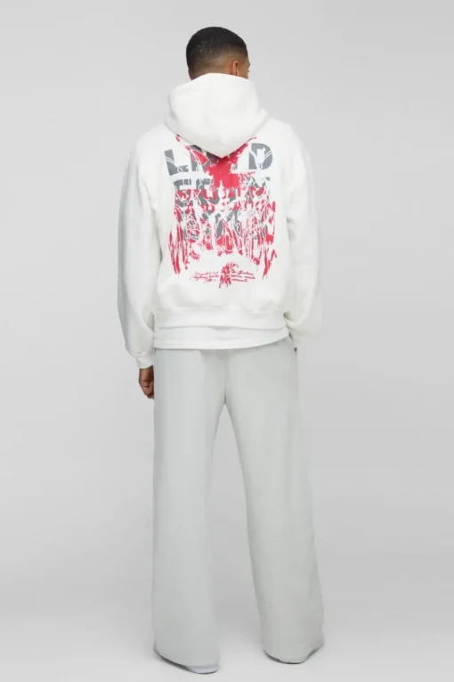 Wide Leg Star Printed Jogger