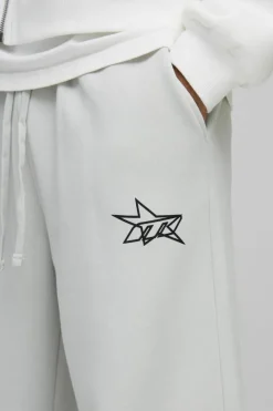 Wide Leg Star Printed Jogger