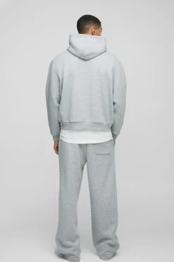 Wide Leg Worldwide Embossed Joggers