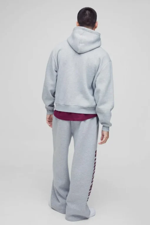 Wide Leg Worldwide Print Jogger