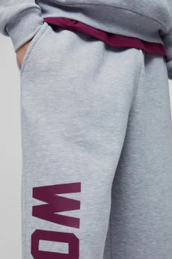 Wide Leg Worldwide Print Jogger