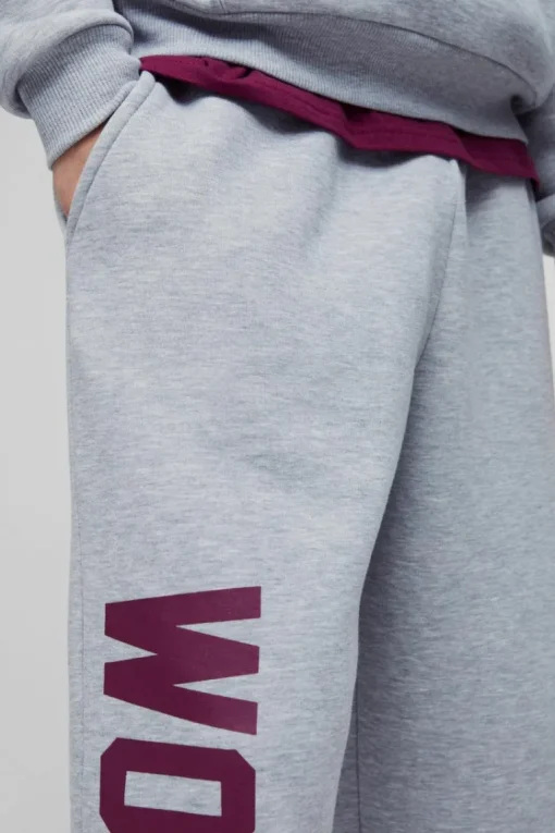 Wide Leg Worldwide Print Jogger