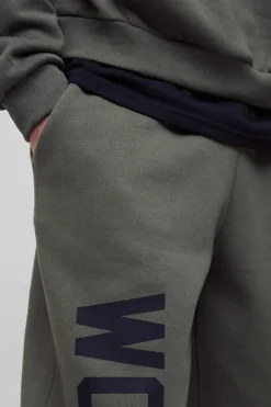 Wide Leg Worldwide Print Jogger